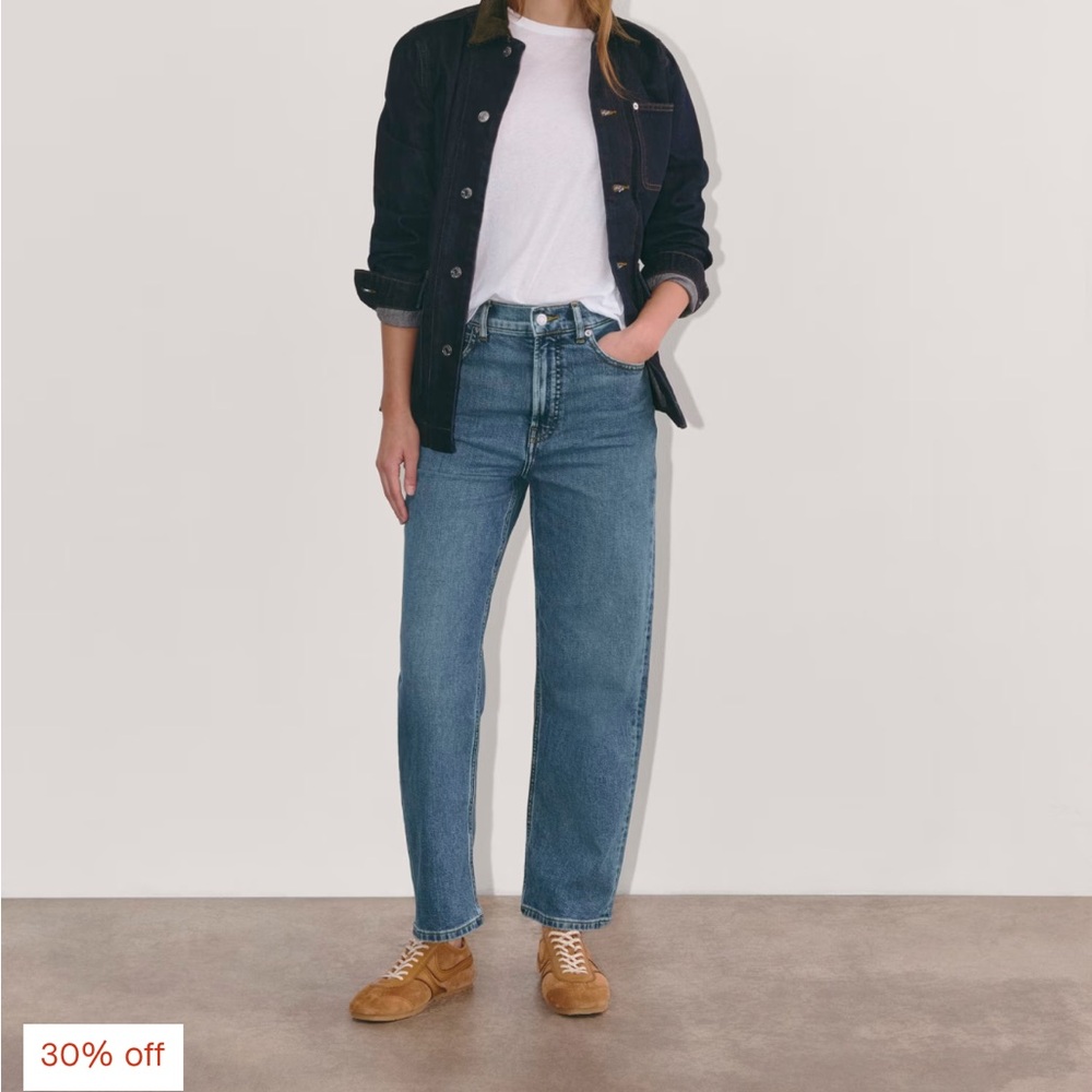 Everlane Blue Jeans - Way High Jeans